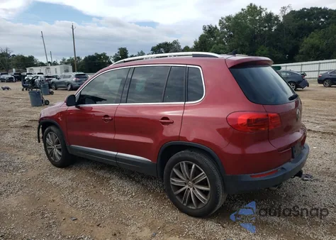 2014 Volkswagen Tiguan S from USA, damaged, VIN WVGAV3AX5EW117320